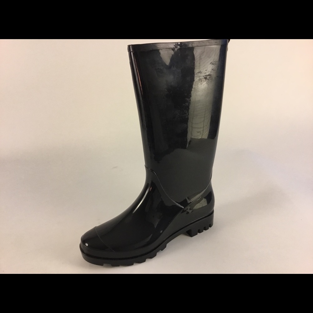 Capelli Black Rubber Rain Boot
